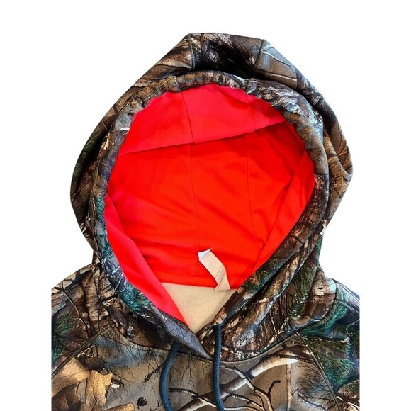 Under Armour Women RealTree Xtra Camouflage Camo Pullover Hoodie Sz M Loose fit - Picture 5 of 6